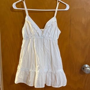 White Babydoll Tank top